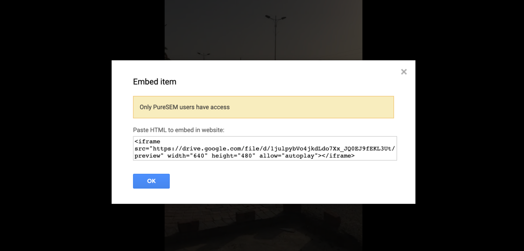  How To Embed A Video From Google Drive Content Camel